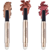 Enfuntins 3 Pcs Eyeshadow Stick Makeup Cosmetics Eye Brightener Stick Waterproof Eyeshadow Crayon Pencil with Soft Smudger Glitter Shimmer Eyeshadow Stick for Eye Makeup (#4#5#6)