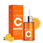 5x Vitamin C Serum for Face, Centella Vitamin C Serum for Women, Hydrating & Brightening, 30ml/1.05fl oz