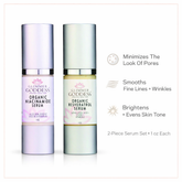 Organic Niacinamide + Resveratrol Serum Duo – Pore Refining & Brightening