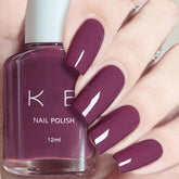 ASMAYSA Jelly Purple Nail Polish Quick Dry