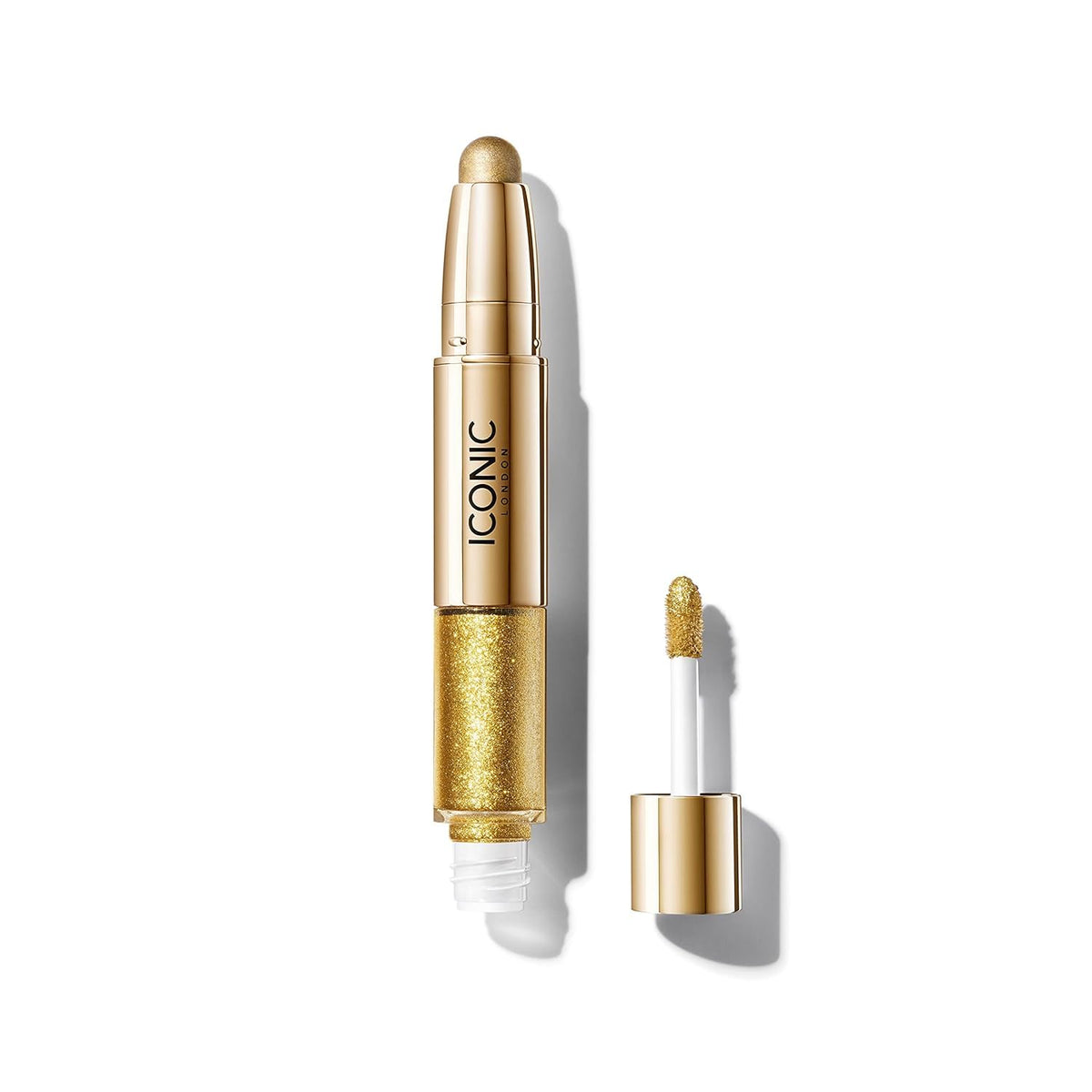 ICONIC LONDON Glaze Crayon | Dual Ended Eyeshadow Stick for Sparkling Wet-Look