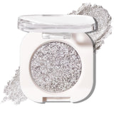 Jutqut Single Glitter Silver Eyeshadow Metallic Silver Shimmer