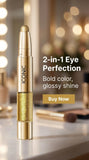 ICONIC LONDON Glaze Crayon | Dual Ended Eyeshadow Stick for Sparkling Wet-Look
