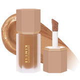 KIMUSE Soft Liquid Contour Stick Glow Liquid Cream Bronzer Weightless Long-Wearing Smudge Proof Natural-Looking Blendable Bronzer Makeup