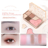 6 Color Blendable Eyeshadow Palette Waterproof-6
