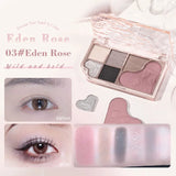 6 Color Blendable Eyeshadow Palette Waterproof-7