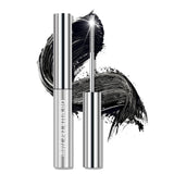 Erinde Black Washable Metal Mascara Waterproof Iron Wand Mascara Brushless Metal Wand Mascara Super Voluming Lash Extensions Iron Rod Mascara Long Lasting Smudge-Proof No Flaking Tint