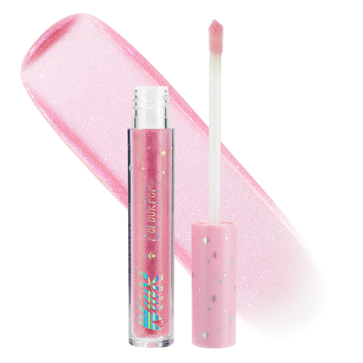ColourPop Winx Club Ultra Glossy Lip Gloss - Hydrating Pink Lip Gloss for Juicy Fuller-Looking Lips - Formulated with Jojoba Oil to Moisturize & Nourish - Bloom (0.11 oz)