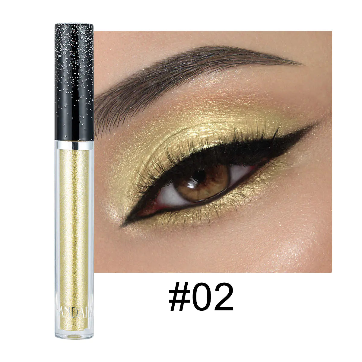 HANDAIYAN 12 Color Diamond Liquid Eyeshadow Set