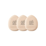 [JUNGSAEMMOOL OFFICIAL] Skinny Tap Puff (3pcs) | Finger Puff | Mini Makeup Puff | Korean Makeup Artist Brand