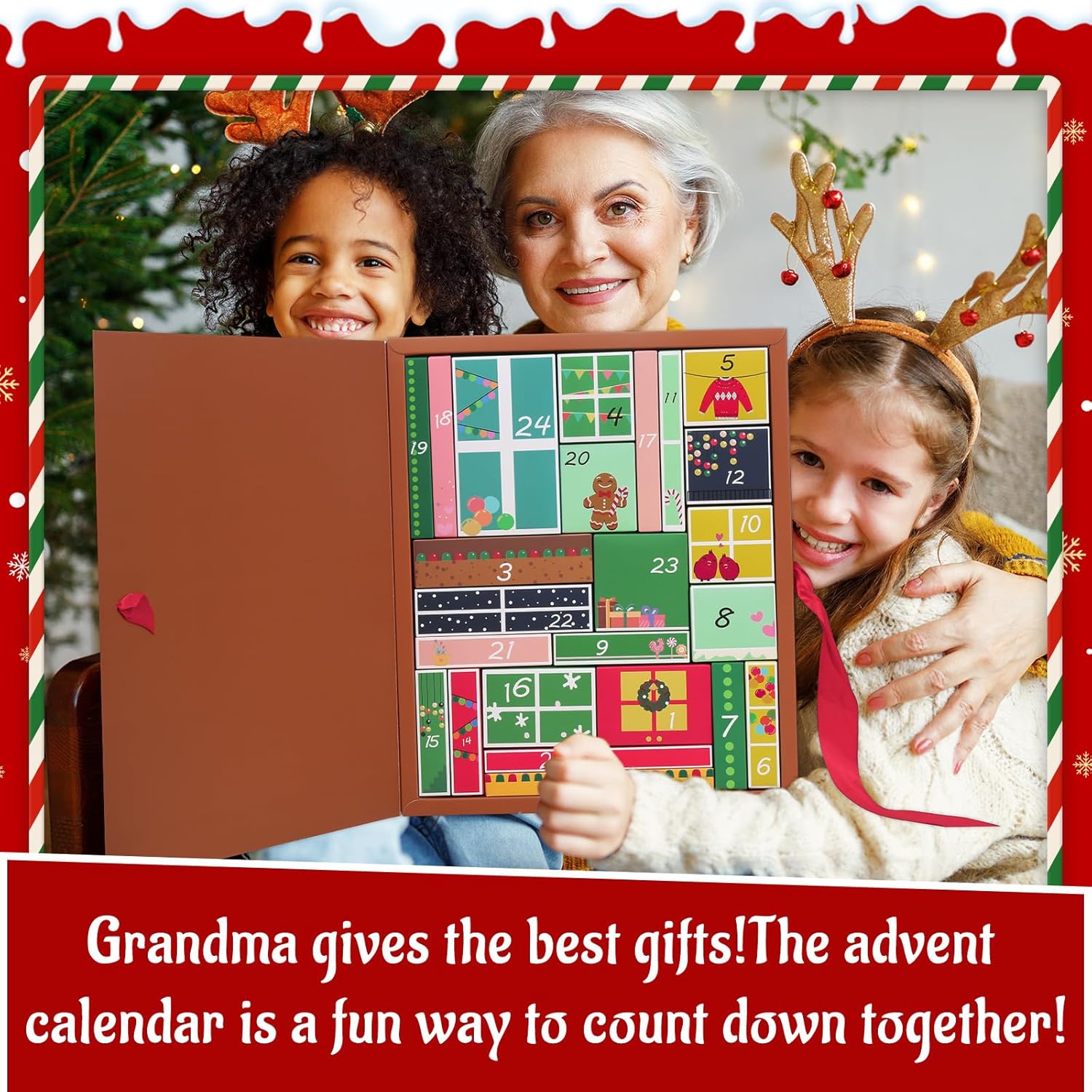 Makeup Advent Calendar 2025, 24 Days Christmas Gift Makeup Sets For Women, UCANBE 2025-2026 Xmas Countdown Calendar Full Makeup Kits Beauty Makeup & Cosmetic For Teens, Girls Gift