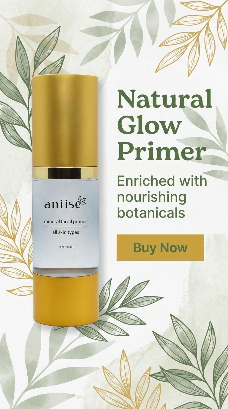 Mineral Makeup Facial Foundation Primer