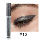 HANDAIYAN 12 Color Diamond Liquid Eyeshadow Set