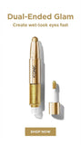 ICONIC LONDON Glaze Crayon | Dual Ended Eyeshadow Stick for Sparkling Wet-Look