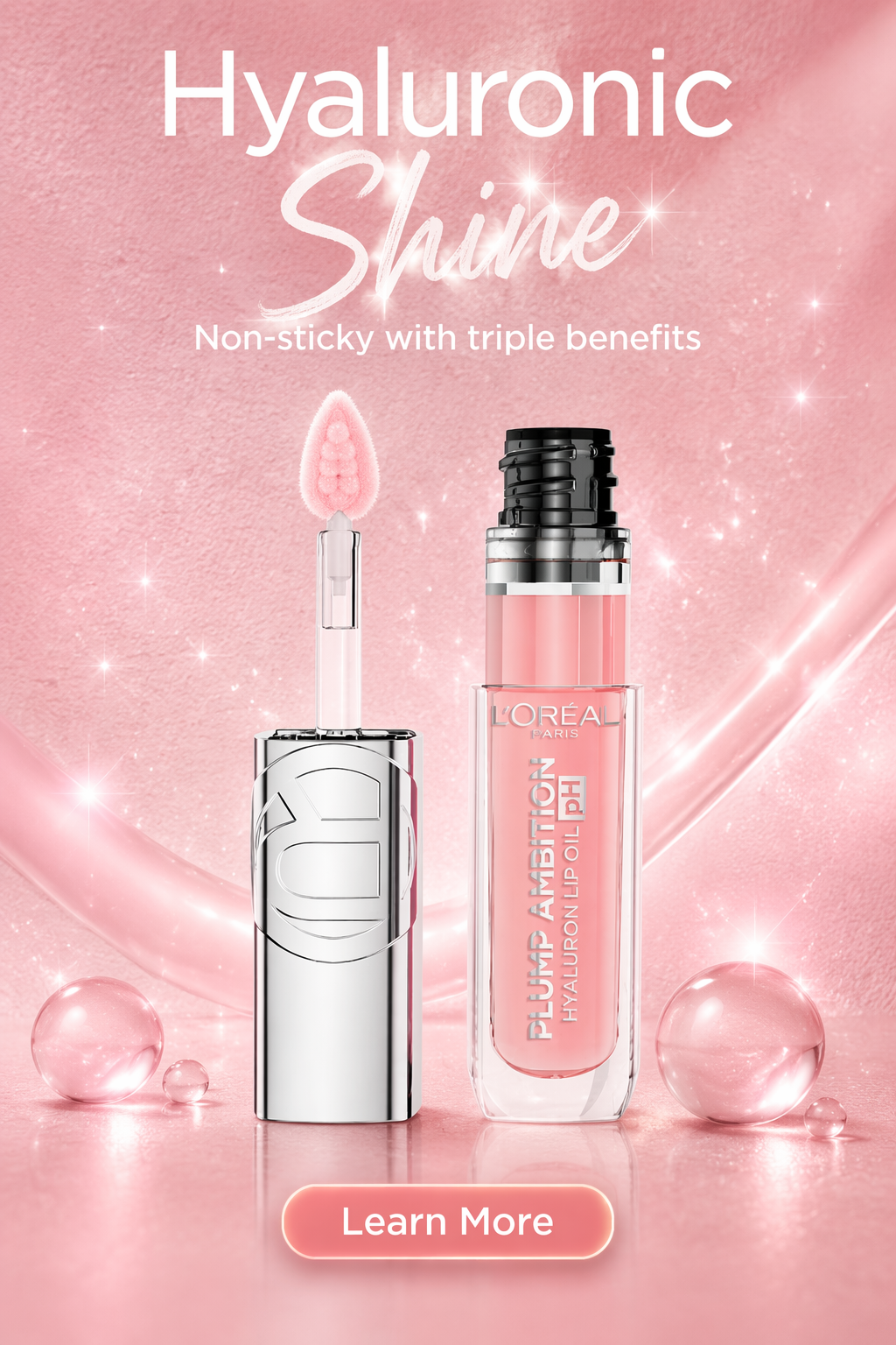 PLUMP AMBITION volumizing lip oil #114-Rose 5 ml