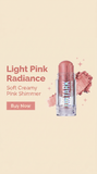 TINTARK Chubby Cream Highlighter Stick for Face Glitter Eyeshadow Makeup Highlight Stick Face Highlighters & Luminizers Light Pink Peach Shimmer
