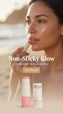 ATTITUDE Oceanly Sheer Lip Gloss Stick -Free Vegan Makeup & Beauty Cruelty-Free Plastic-Free Silky Pink 0.12 Ounces