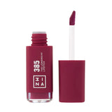 3INA The Longwear Lipstick 385 - Naturally Hydrating Fast Drying - Shades That Stay All Day And Suit Every Skin Tone - Cruelty Free Paraben Free Vegan Cosmetics - Burgundy Color - 0.22 Oz