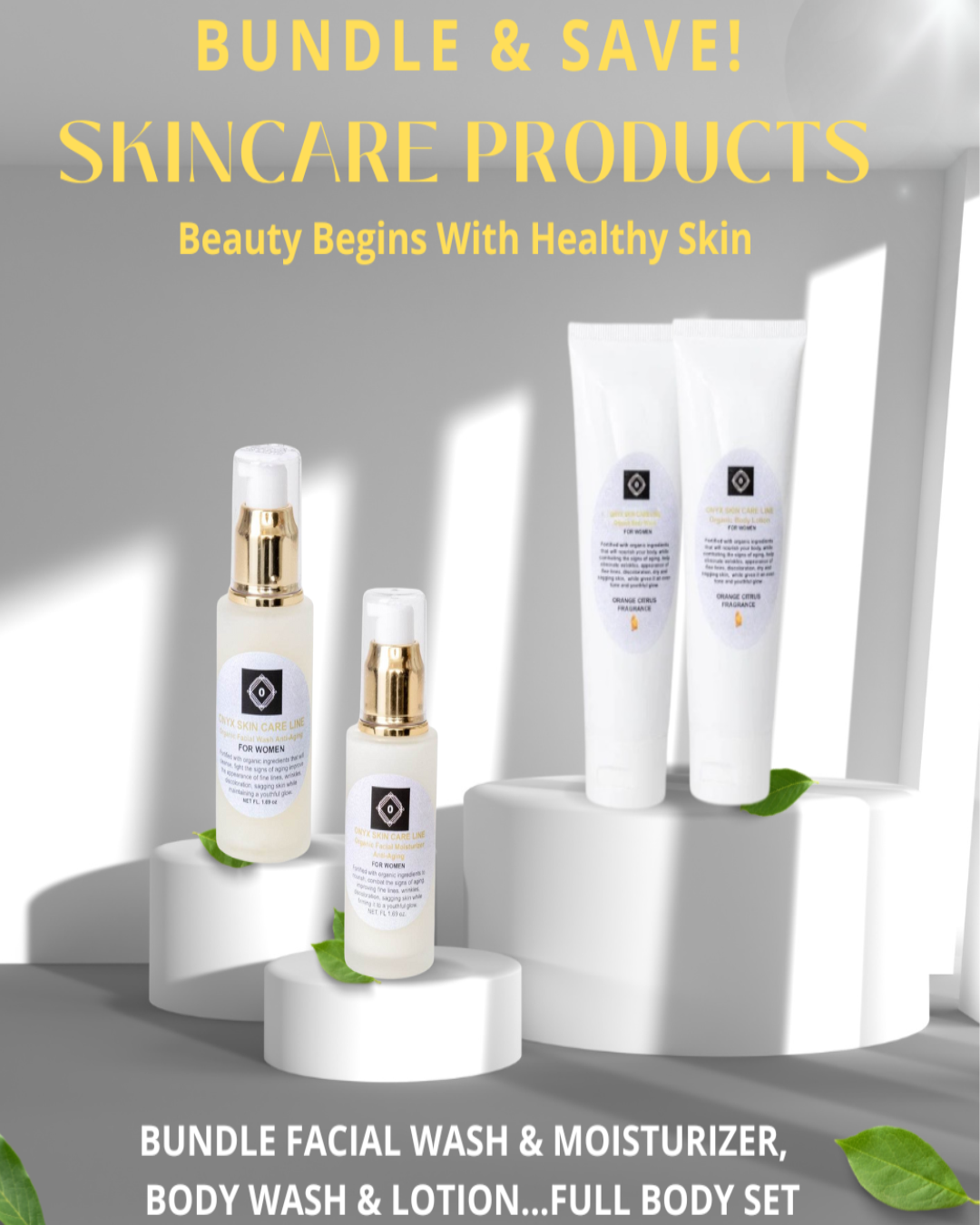 Jasmine Skincare & Body Care Gift Bundle