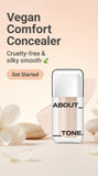 Ultra Adherence Super Comfort Fit Liquid Concealer Vegan Korean Face Makeup (21 WARM LIGHT 0.2)