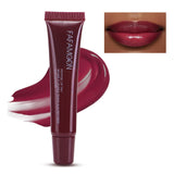 Lip Glowy Balm Plumping Moisturizing Lip Balm for Dry Cracked LipsHydrating Lip Mask Lip Butter Balm Nourishing Lip Care Lip Treatment Glossy Finish Non-sticky Tinted Lip Balm (03# Raspberry Jelly)