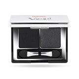 Pupa Milano Vamp! Eyeshadow Compact Duo 007 Dark Night - Light Smooth Blendable Cream Compact Shadow - Stunning Colorful Pigmented Shade - Paraben-Free Formula - 0.078 oz