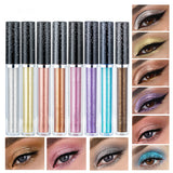 HANDAIYAN 12 Color Diamond Liquid Eyeshadow Set