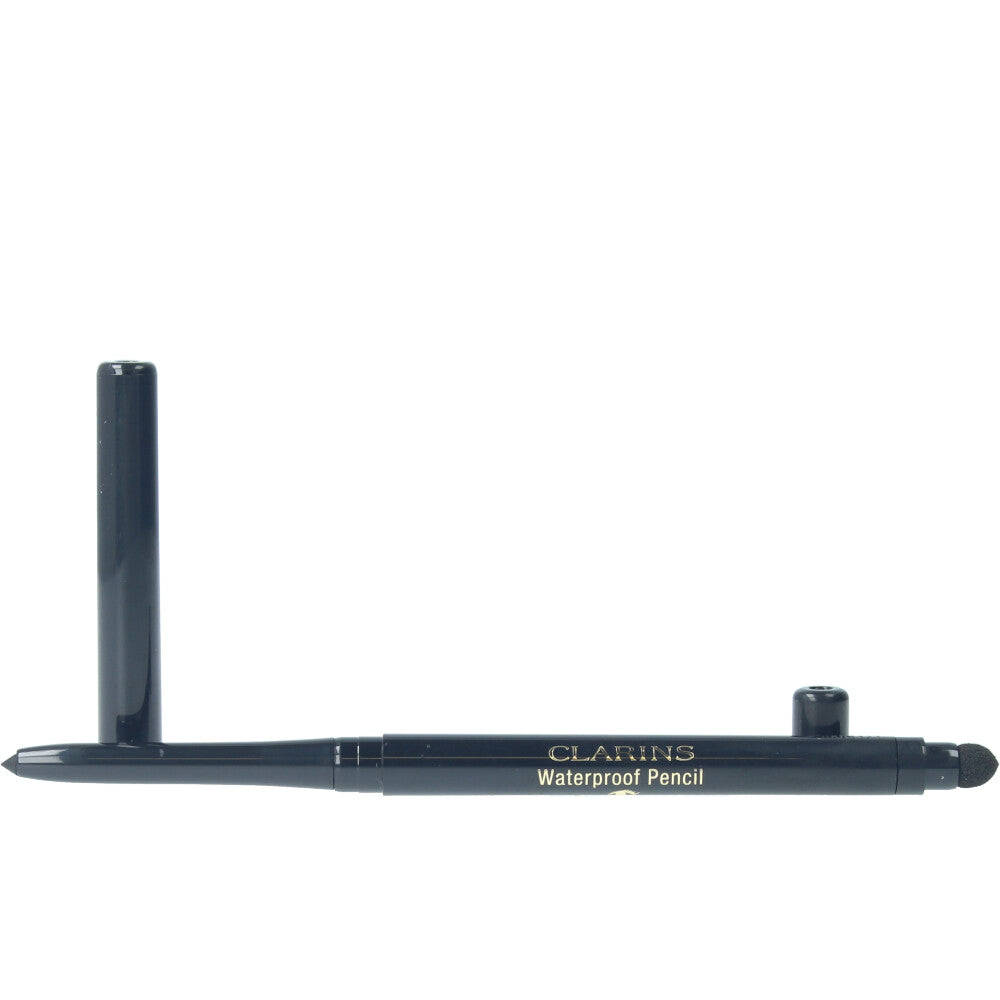 Clarins Waterproof Eyeliner Pencil | Long-Wear Retractable Black Liner
